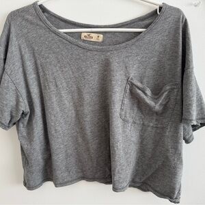 Hollister off the shoulder crop top